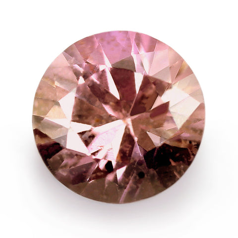 0.55ct Certified Natural Peach Sapphire