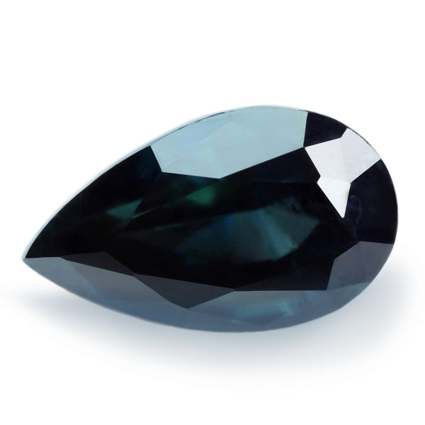 1.30ct Certified Natural Teal Sapphire