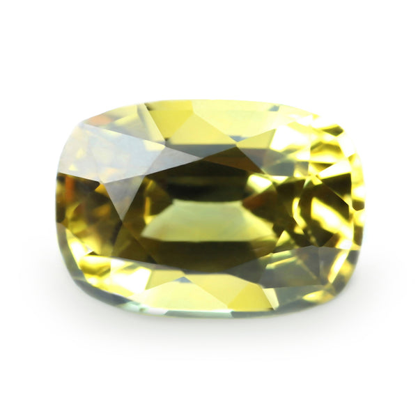 0.68ct Certified Natural Yellow Sapphire