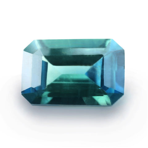 0.82ct Certified Natural Teal Sapphire