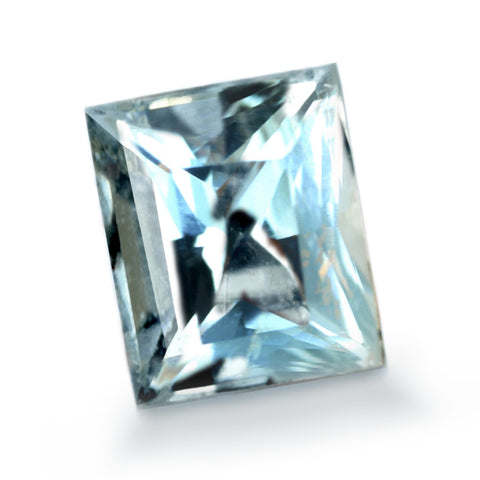 0.89ct Certified Natural White Sapphire