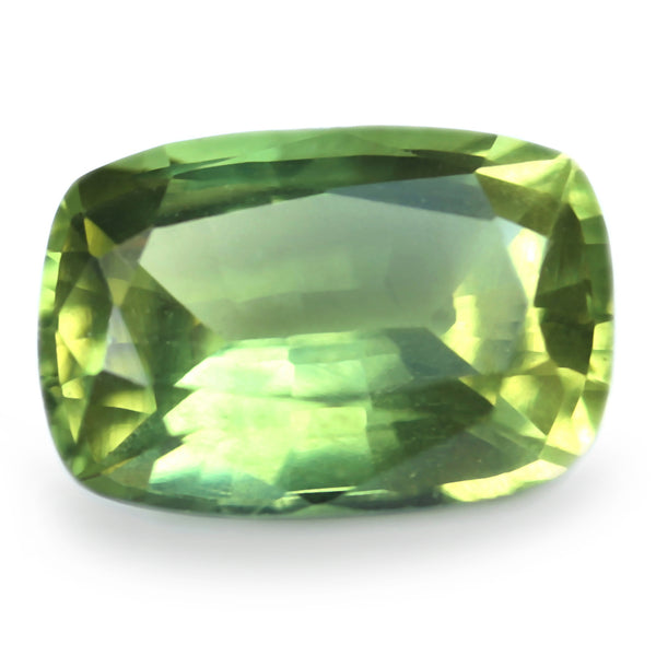 1.03ct Certified Natural Green Sapphire