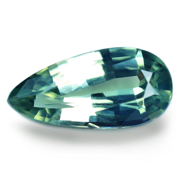 1.01ct Certified Natural Teal Sapphire