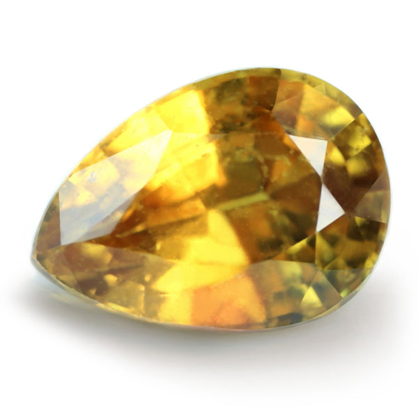 1.20ct Certified Natural Yellow Sapphire