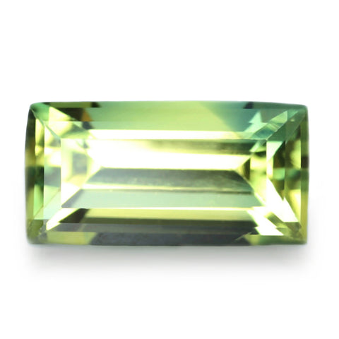 0.57ct Certified Natural Green Sapphire