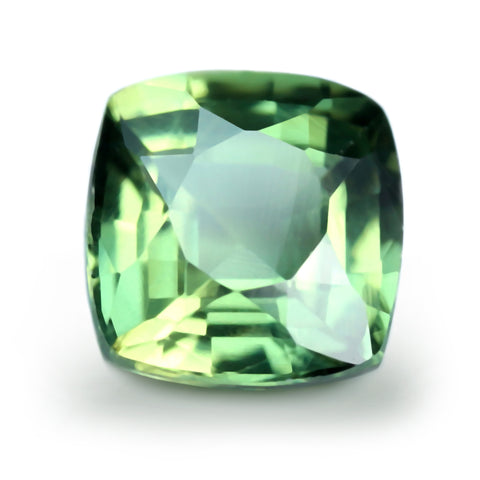 0.85ct Certified Natural Green Sapphire