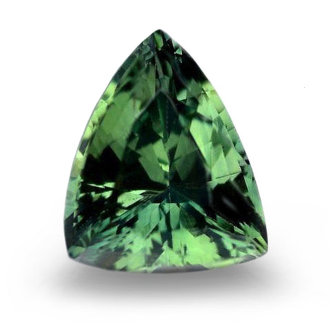 0.96ct Certified Natural Green Sapphire