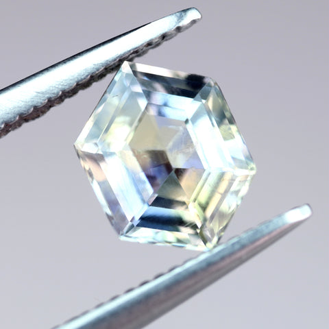 1.33ct Certified Natural White Sapphire