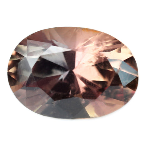 0.88ct Certified Natural Peach Sapphire