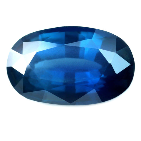 0.93ct Certified Natural Blue Sapphire