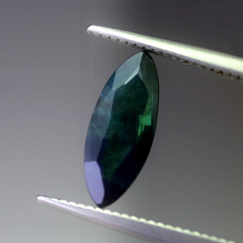 1.42ct Certified Natural Green Sapphire