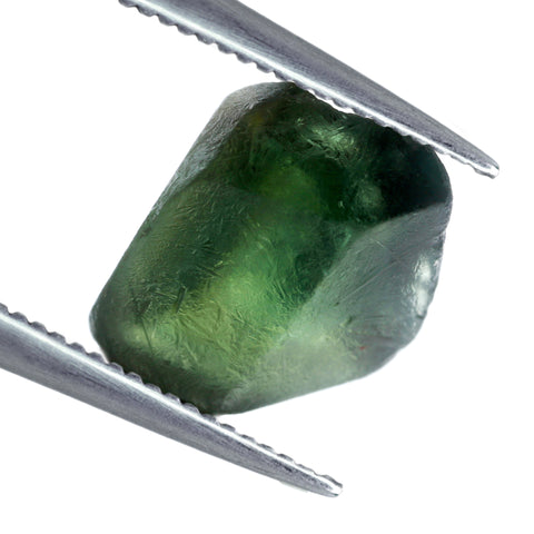 4.67ct Certified Natural Bluish Green Sapphire