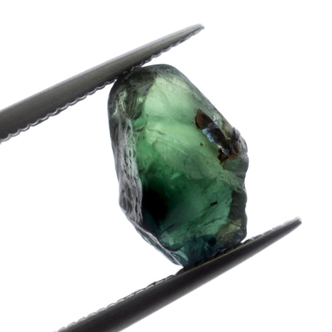 4.13ct Certified Natural Bluish Green Sapphire