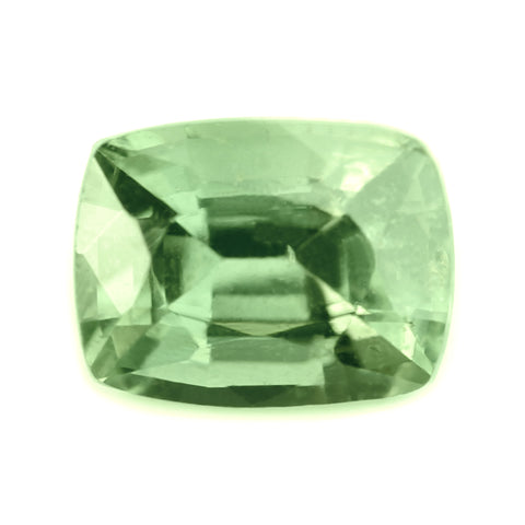 0.81ct Certified Natural Green Sapphire