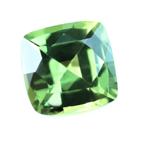 0.75ct Certified Natural Green Sapphire