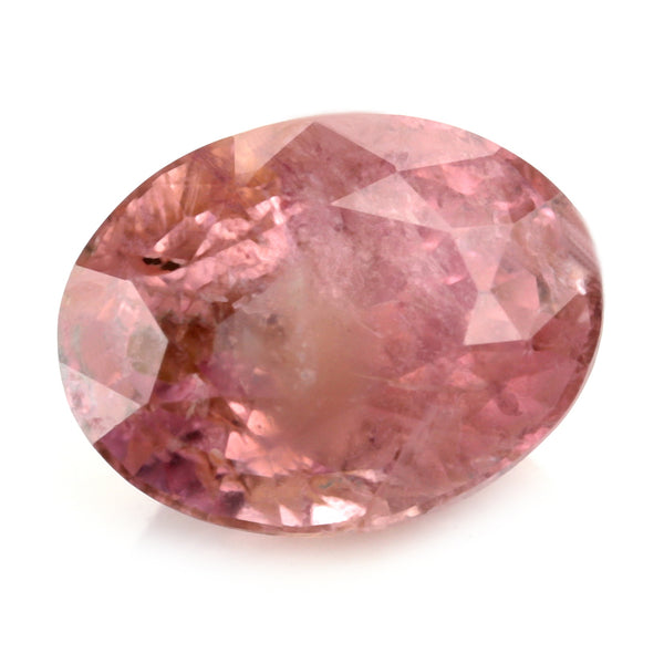 1.14ct Certified Natural Peach Sapphire