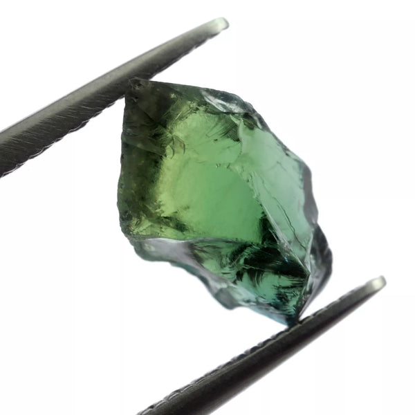 3.90ct Certified Natural Bluish Green Sapphire