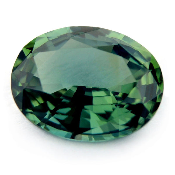 1.22ct Certified Natural Green Sapphire