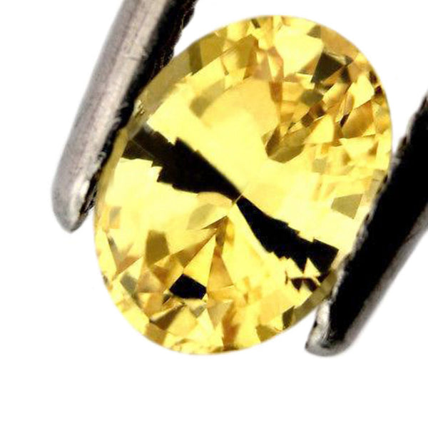 1.05ct Certified Natural Yellow Sapphire