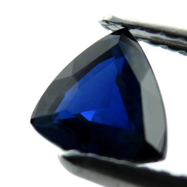 0.75 ct Certified Natural Blue Sapphire