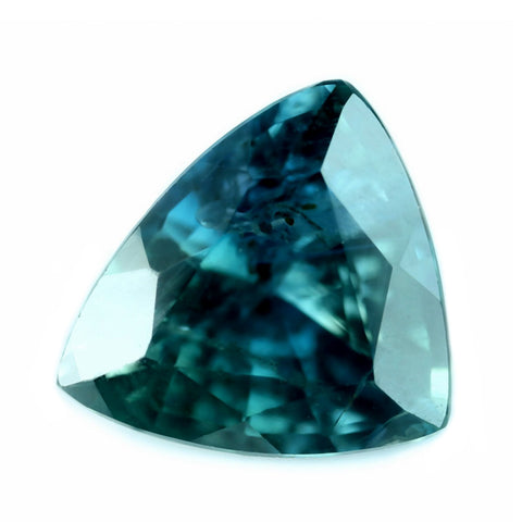 1.52ct Certified Natural Teal Sapphire