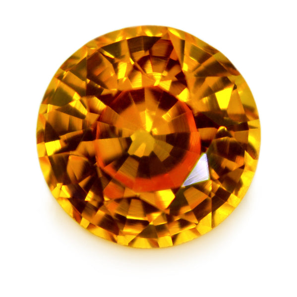 1.22 ct Certified Natural Yellow Sapphire