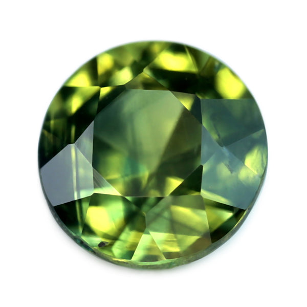 0.55ct Certified Natural Green Sapphire