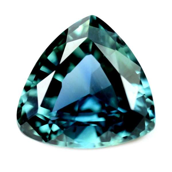 1.56ct Certified Natural Teal Sapphire