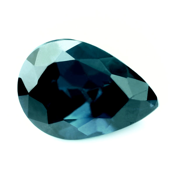 1.27ct Certified Natural Teal Sapphire