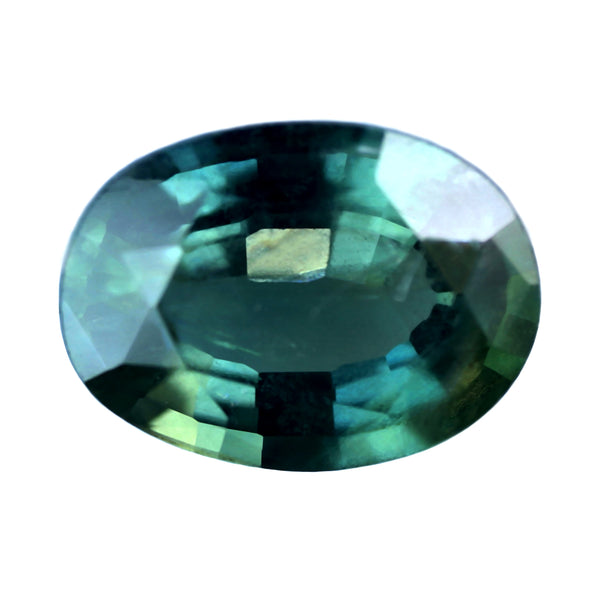 1.17ct Certified Natural Teal Sapphire