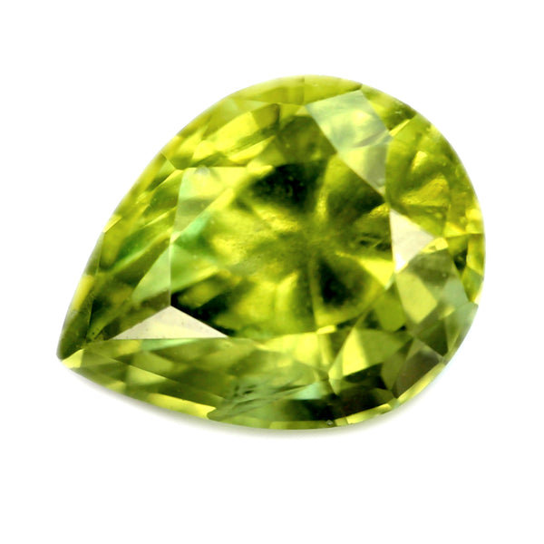 1.10ct Certified Natural Green Sapphire